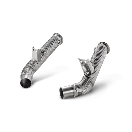 Akrapovič - Downpipe Set w/o Cat (SS) - Alfa Romeo Giulia Quadrifoglio (2016-2020)