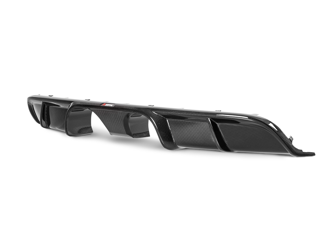 Akrapovič - Rear Carbon Fiber Diffuser - High Gloss - Porsche 911 Carrera Cabriolet /S/4/4S/GTS (991.2) (2016-2019)