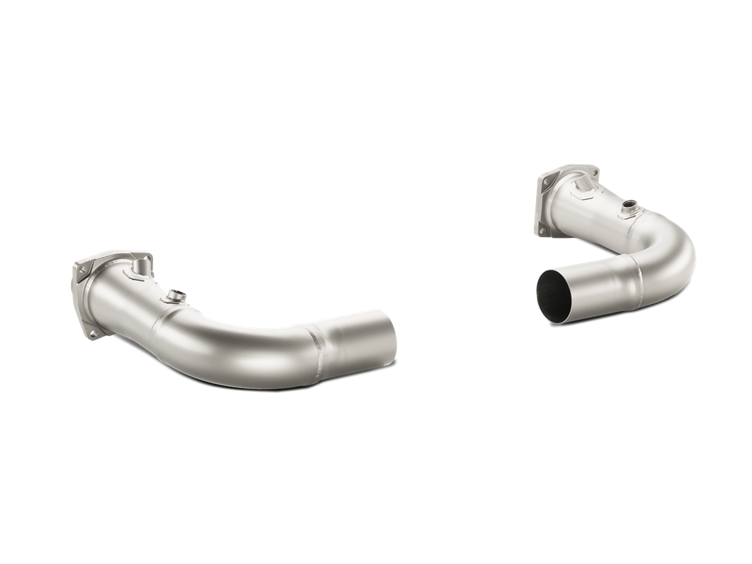 Akrapovič - Link-Pipe Set w/o Cat (Titanium) - Porsche 911 Turbo/Turbo S (991) (2014-2015)