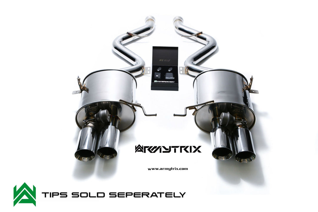Armytrix - BMW 3 SERIES E93 M3 - Axle-back Stainless Steel  - BME9M