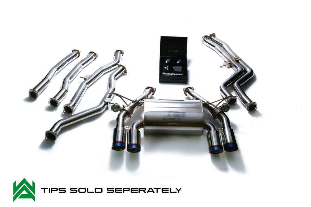Armytrix - BMW 3 SERIES F80 M3 - Cat-back Stainless Steel  - BMF8M