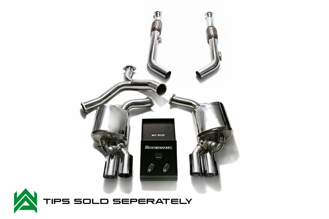 Armytrix - MERCEDES-BENZ C-CLASS W205 C450 - Cat-back Stainless Steel  - MBC4Q