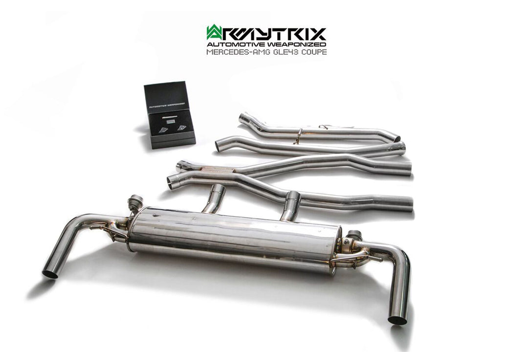 Armytrix - MERCEDES-BENZ GLE W166 GLE43 AMG - Cat-back Stainless Steel  - MB924-C