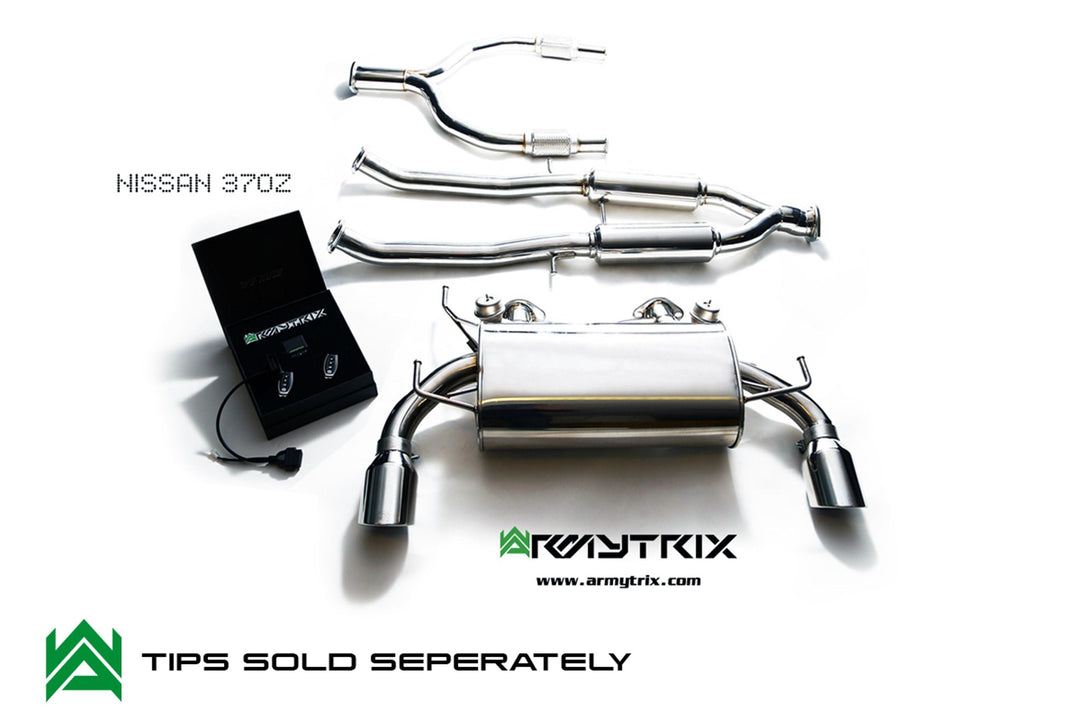 Armytrix - NISSAN 370Z Z34 3.7L - Cat-back Stainless Steel  - NIZ37