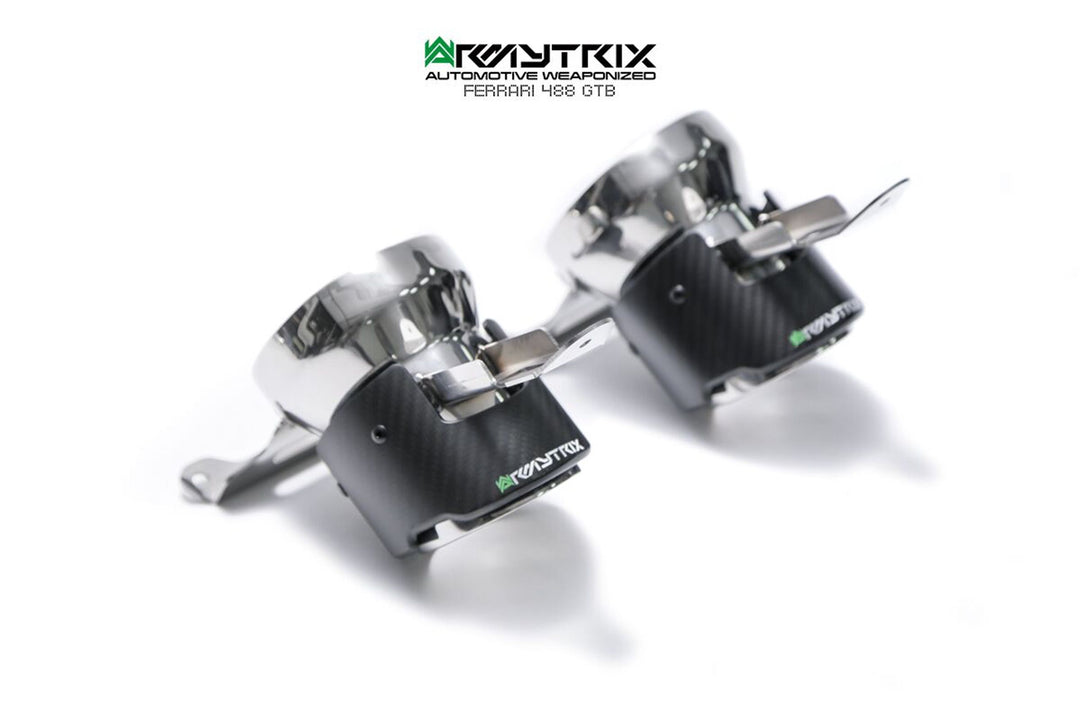 Armytrix - FERRARI 488 GTB 3.9L - Tips Stainless Steel  - C46