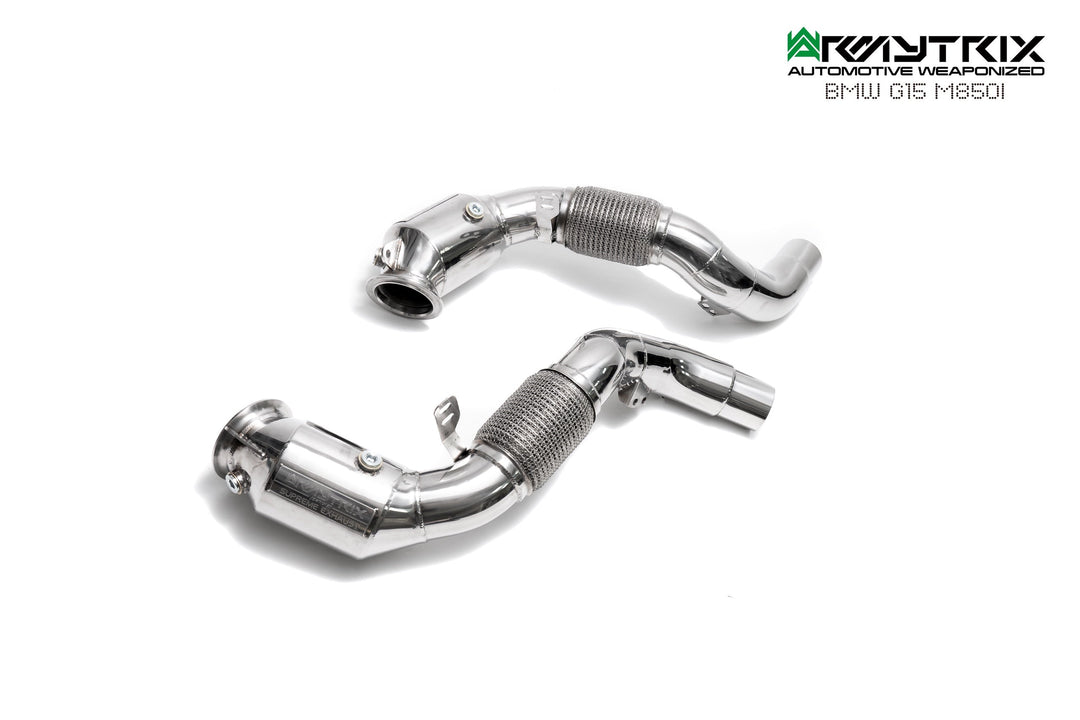 Armytrix - BMW 8 SERIES G15 M850I - Sportcat Stainless Steel  - BMM85-CD