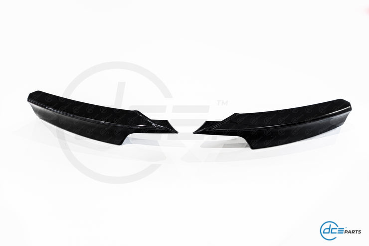 DCE Parts - Splitter Flaps for M-Sport Front Bumper BMW F30 F31 - Gloss Black