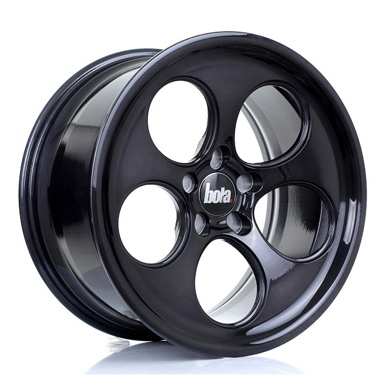 BOLA B5 BLACK BRUSHED POLISHED FACE