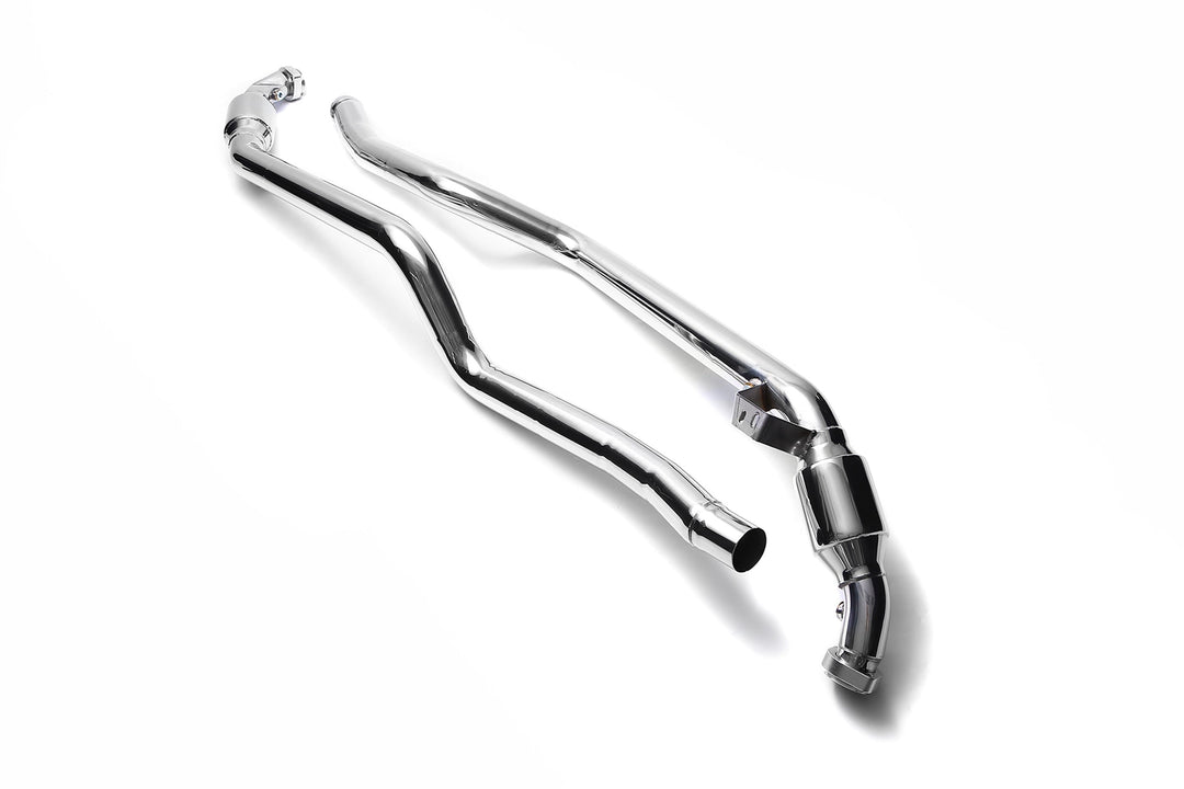 Armytrix - MERCEDES-BENZ C-CLASS S204 C63 AMG - Downpipe Stainless Steel  - MB046-DD