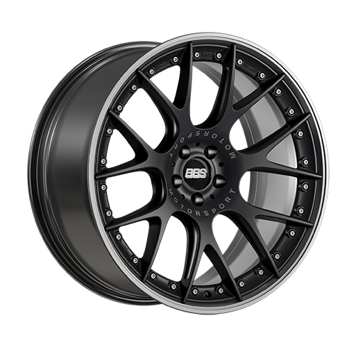 BBS - CH-RII - satin black/titanium