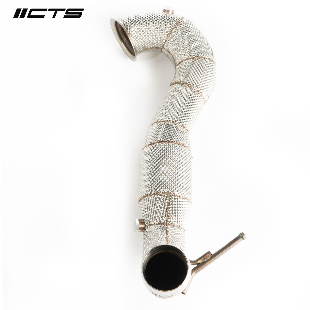 CTS Turbo - Mercedes-Benz M133 A45/CLA45/GLA45 AMG Downpipe High-Flow CAT - CTS-EXH-DP-0029-CAT
