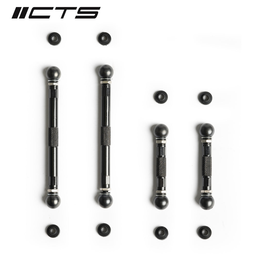 CTS Turbo - Adjustable Lowering Links AUDI B9 SQ5, 4M Q7/Q8/SQ7/SQ8/RSQ8/E-tron with Air Suspension - CTS-SUS-2003