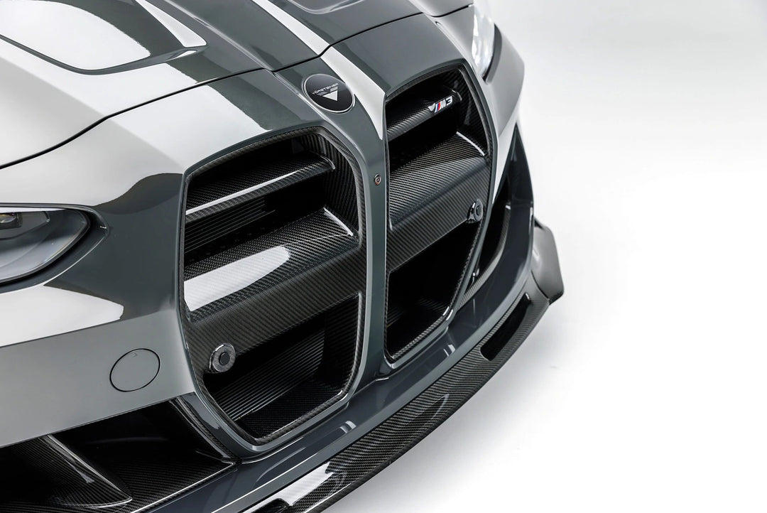 Vorsteiner VRS BMW G80 M2/G82 M4 Aero Front Grill Carbon Fiber PP 2x2 Glossy