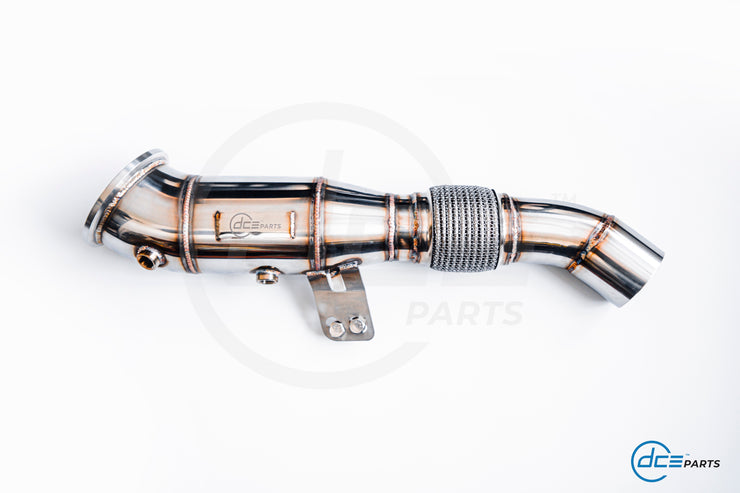 DCE Parts – B58 4,5 Zoll Downpipe – F & G Chassis – BMW M140i, M240i, 340i, 440i, 540i, 640i, 740i & XDRIVE – (Slip-on Clamp Type – Non-OPF)