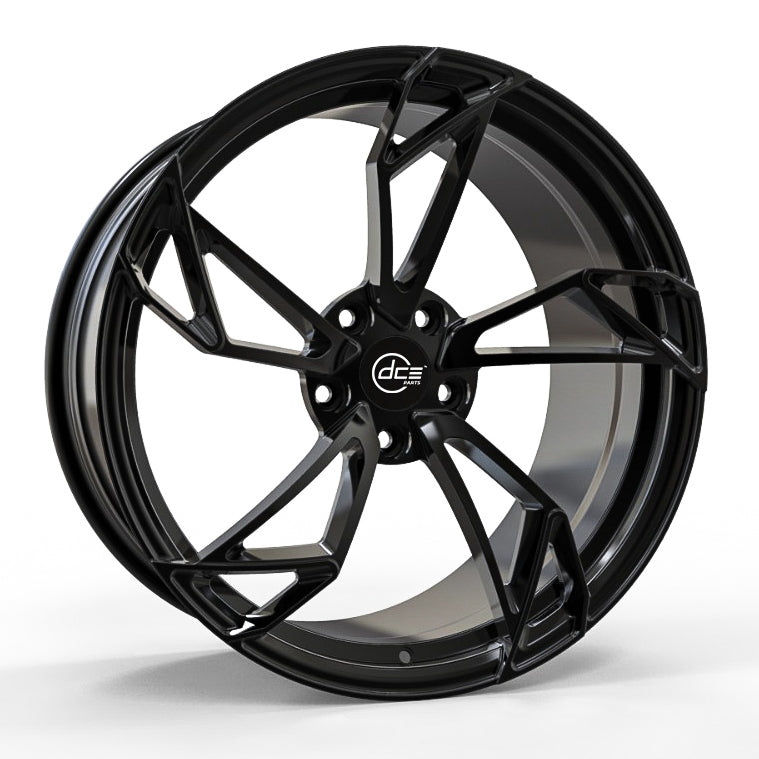 DCE Parts - DF-11 Forged 1-Piece Wheels Gloss Black