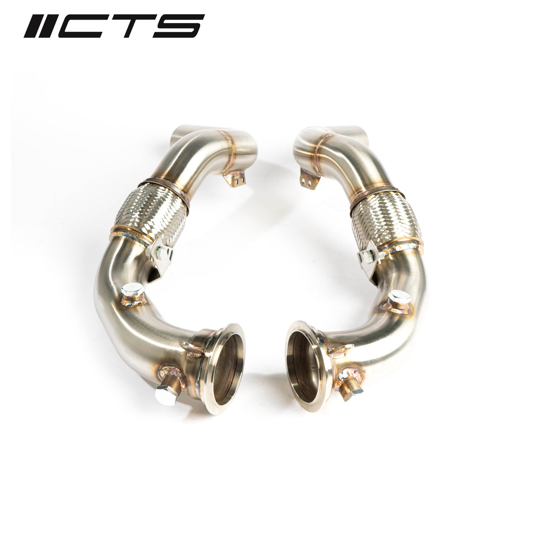 CTS Turbo - RACE DOWNPIPE SET for BMW F85 X5M & BMW F86 X6M (2014-2019) - CTS-EXH-DP-0047
