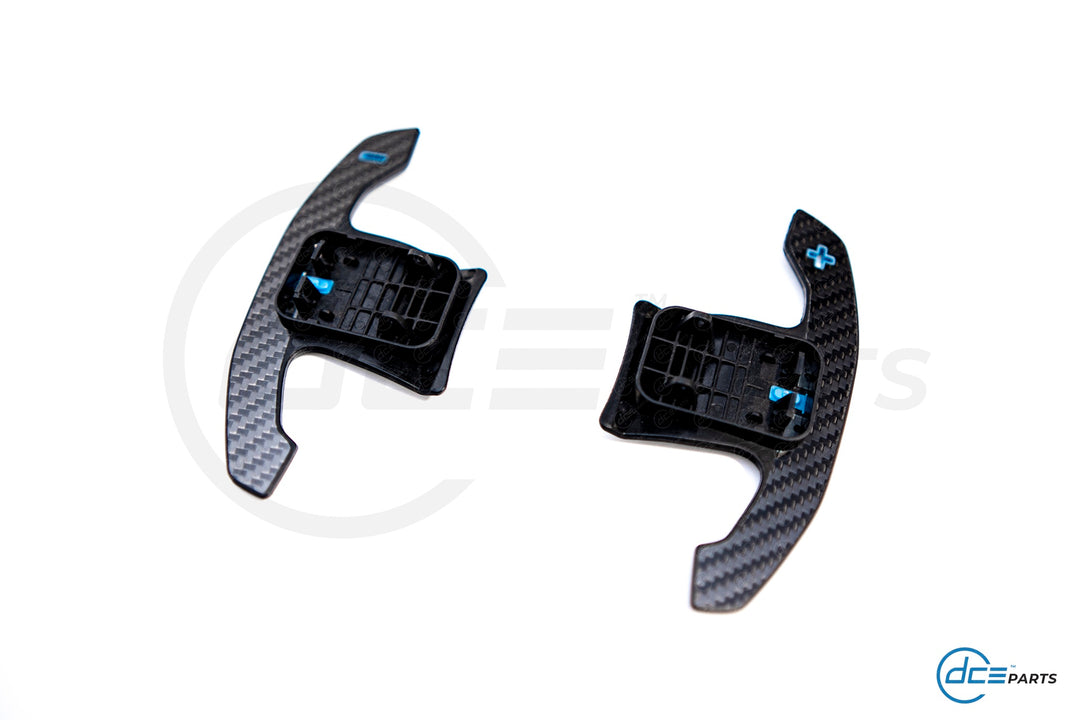 DCE Parts - BMW/MINI F & G-Series Shifter Paddles Blue (F30 F32 F33 F80 F82 F87 - F40 F44 G20 G21 G22 G23 G26 G80 G82 G42 G30 G31 F90)