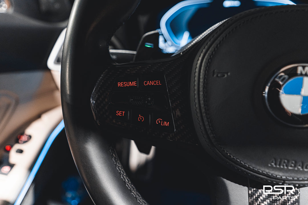 DCE Parts - BMW/MINI F & G-Series Shifter Paddles Blue (F30 F32 F33 F80 F82 F87 - F40 F44 G20 G21 G22 G23 G26 G80 G82 G42 G30 G31 F90)