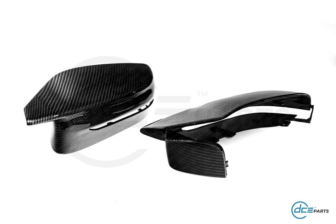 BMW M3 G80 G81 M4 G82 G83 M-Style Carbon Fibre Wing Mirror Caps Covers