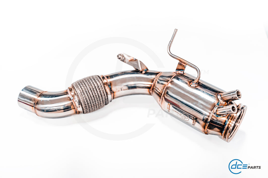 DCE Parts - BMW M57N2 3.0D 3.0 76mm / 3.5 Inch 89mm Downpipe - E90 E91 E92 E93 335D / E60 E61 535D / E63 E64 635D