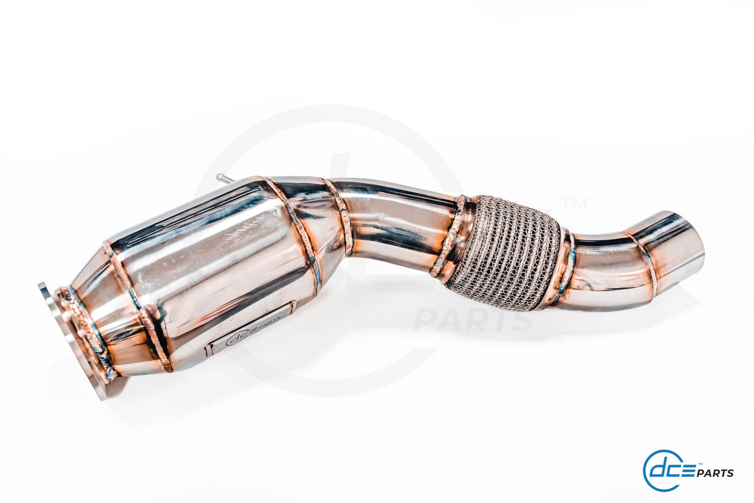 DCE Parts - BMW M57N2 3.0D 3.0 76mm / 3.5 Inch 89mm Downpipe - E90 E91 E92 E93 335D / E60 E61 535D / E63 E64 635D