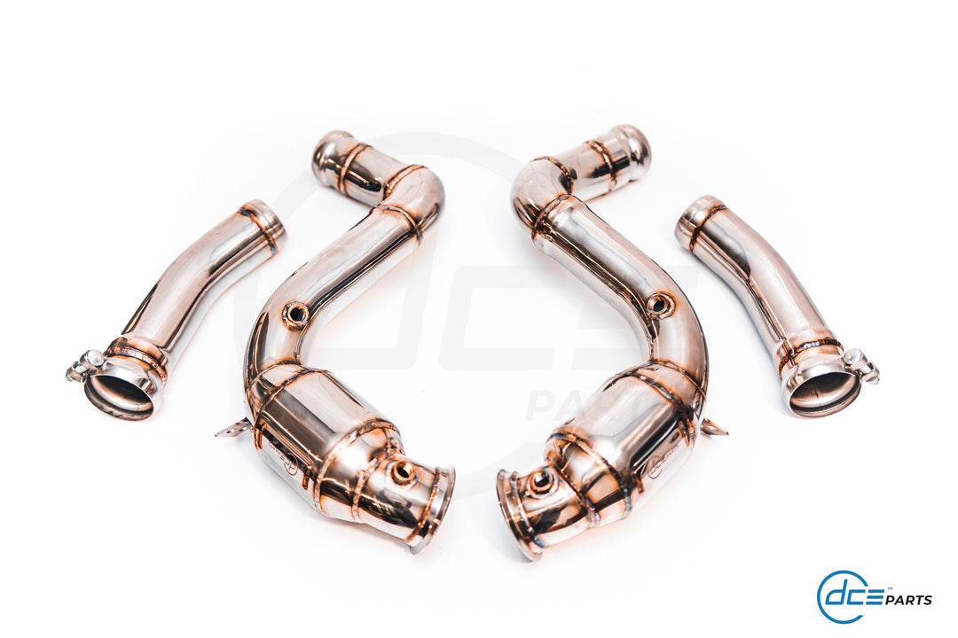 DCE Parts - Mercedes-Benz W205 C63 AMG 4.0L Catless / High Flow Cat Downpipe