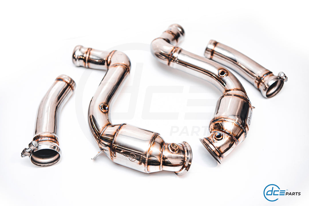 DCE Parts - Mercedes-Benz W205 C63 AMG 4.0L Catless / High Flow Cat Downpipe
