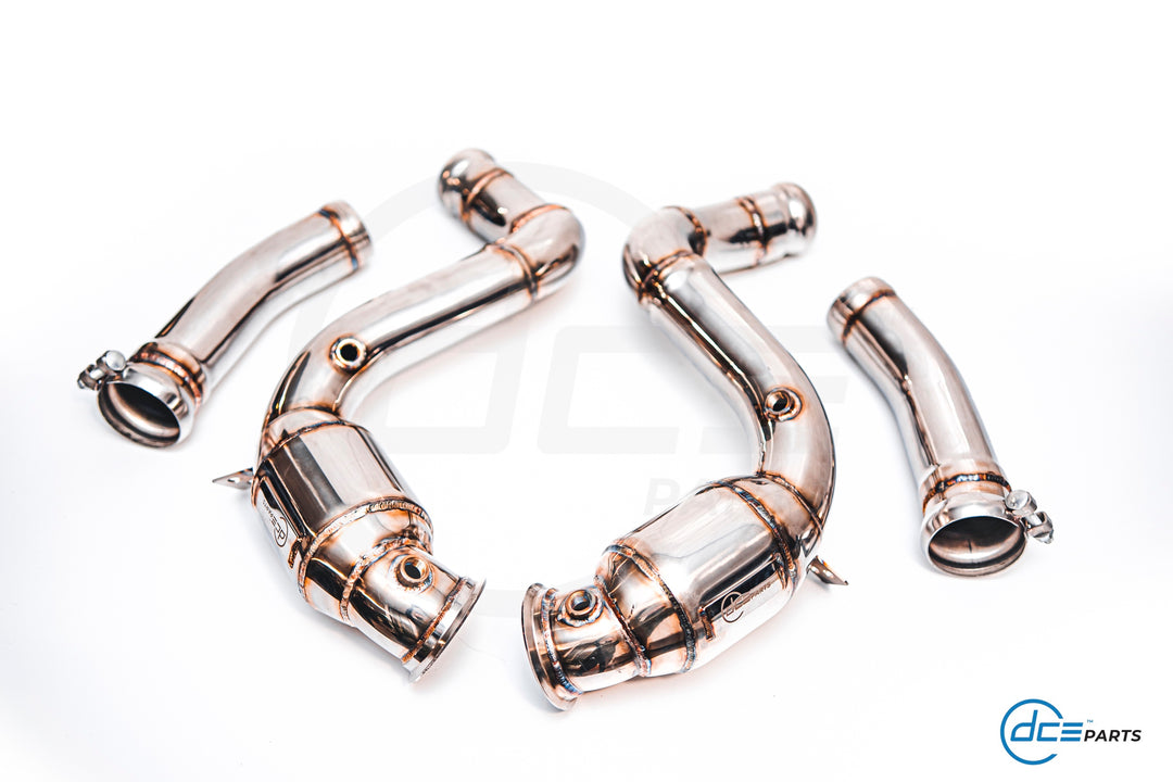 DCE Parts - Mercedes-Benz W205 C63 AMG 4.0L Catless / High Flow Cat Downpipe