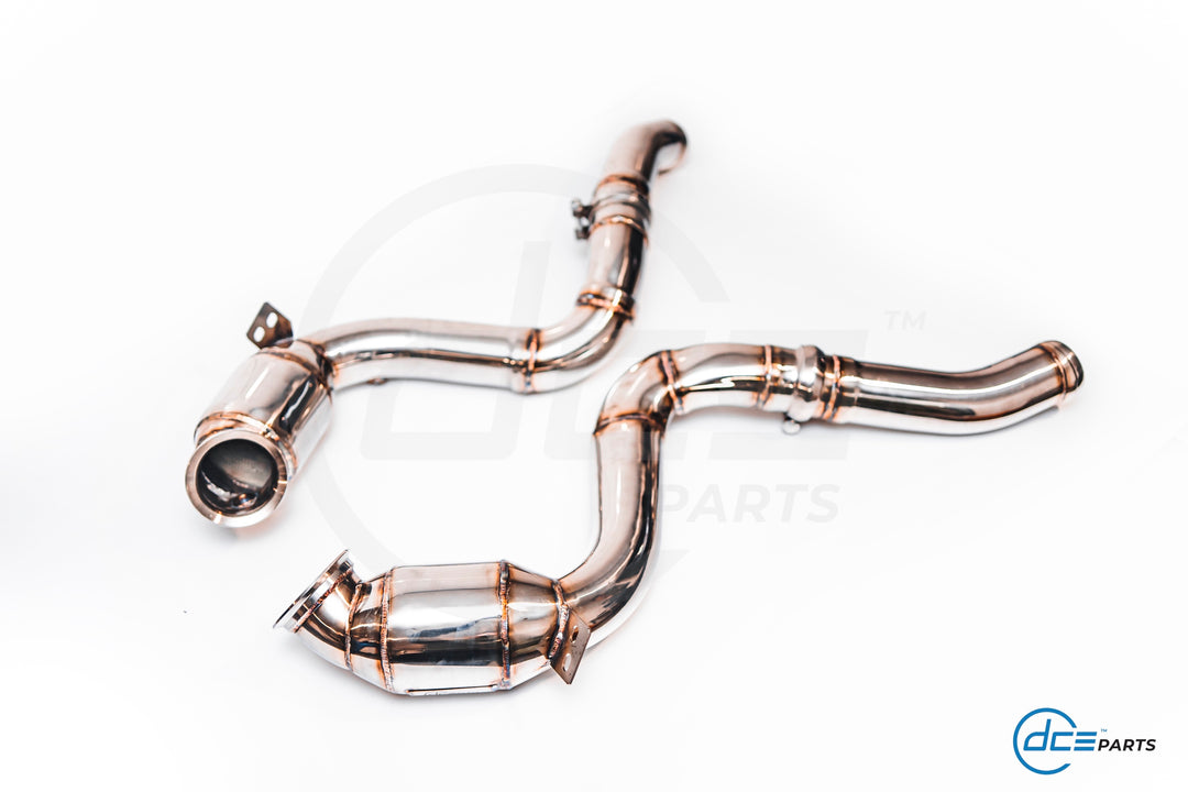 DCE Parts - Mercedes-Benz W205 C63 AMG 4.0L Catless / High Flow Cat Downpipe