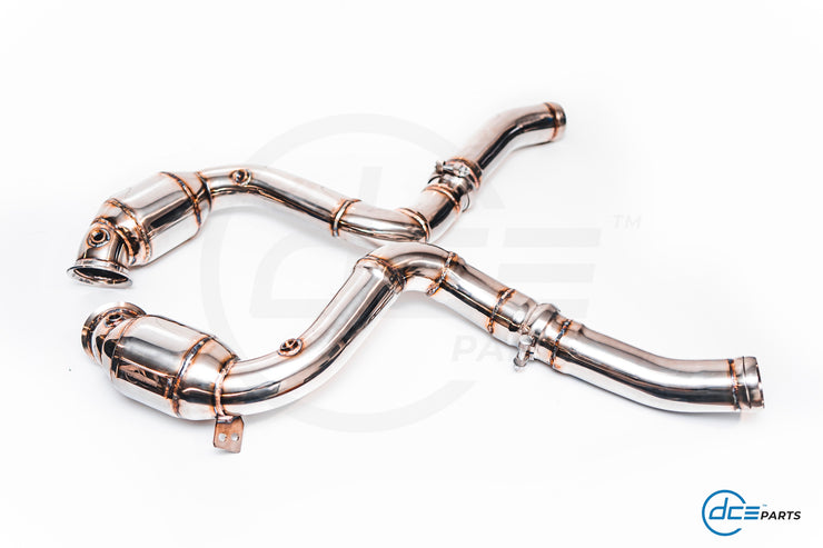 DCE Parts - Mercedes-Benz W205 C63 AMG 4.0L Catless / High Flow Cat Downpipe