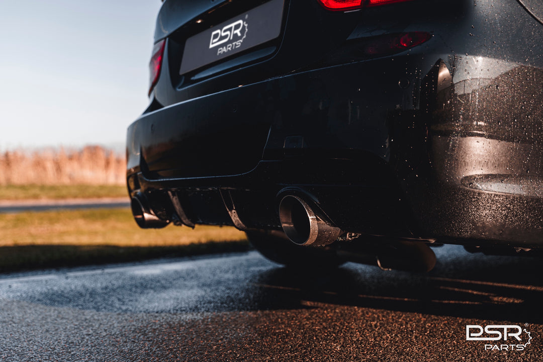 PSR Parts - BMW 325D / 330D to 335 Style Twin Exit Rear Exhaust Conversion