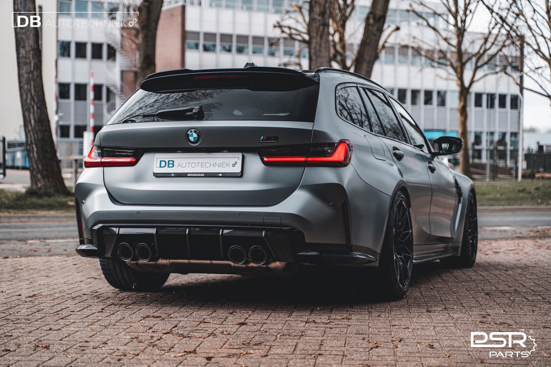 BMW G80 G81 M3 & G82 G83 M4 Carbon Fibre M Style Rear Diffuser
