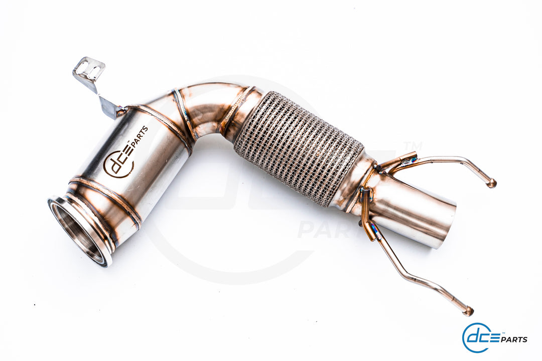 DCE Parts - B48 Downpipe - BMW F40 M135i, F44 M235i, F45 220i, 225i, X1 F48 20i 25i X2 F39 20i 25i M35i xDrive, MINI F54 F55 F56 F57 F60 Cooper S / JCW