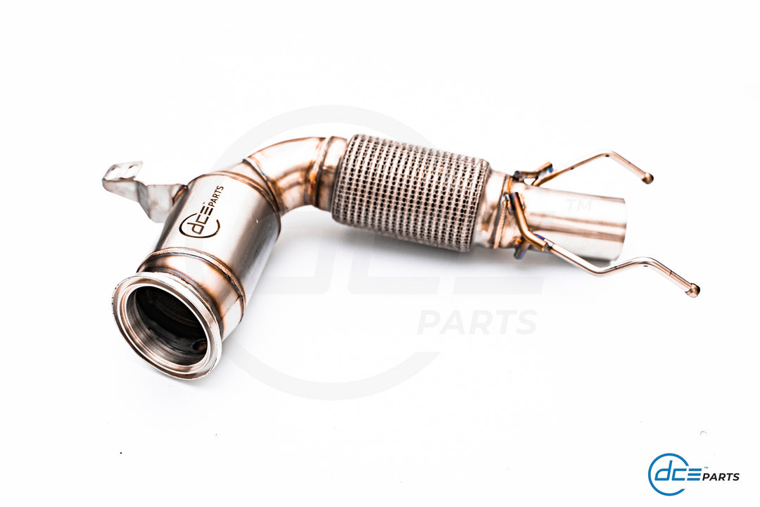 DCE Parts - B48 Downpipe - BMW F40 M135i, F44 M235i, F45 220i, 225i, X1 F48 20i 25i X2 F39 20i 25i M35i xDrive, MINI F54 F55 F56 F57 F60 Cooper S / JCW