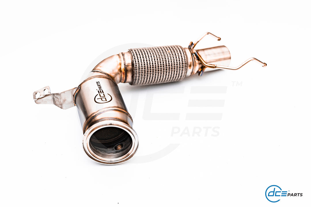 DCE Parts - B48 Downpipe - BMW F40 M135i, F44 M235i, F45 220i, 225i, X1 F48 20i 25i X2 F39 20i 25i M35i xDrive, MINI F54 F55 F56 F57 F60 Cooper S / JCW