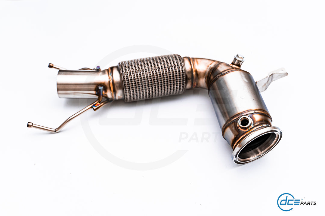 DCE Parts - B48 Downpipe - BMW F40 M135i, F44 M235i, F45 220i, 225i, X1 F48 20i 25i X2 F39 20i 25i M35i xDrive, MINI F54 F55 F56 F57 F60 Cooper S / JCW