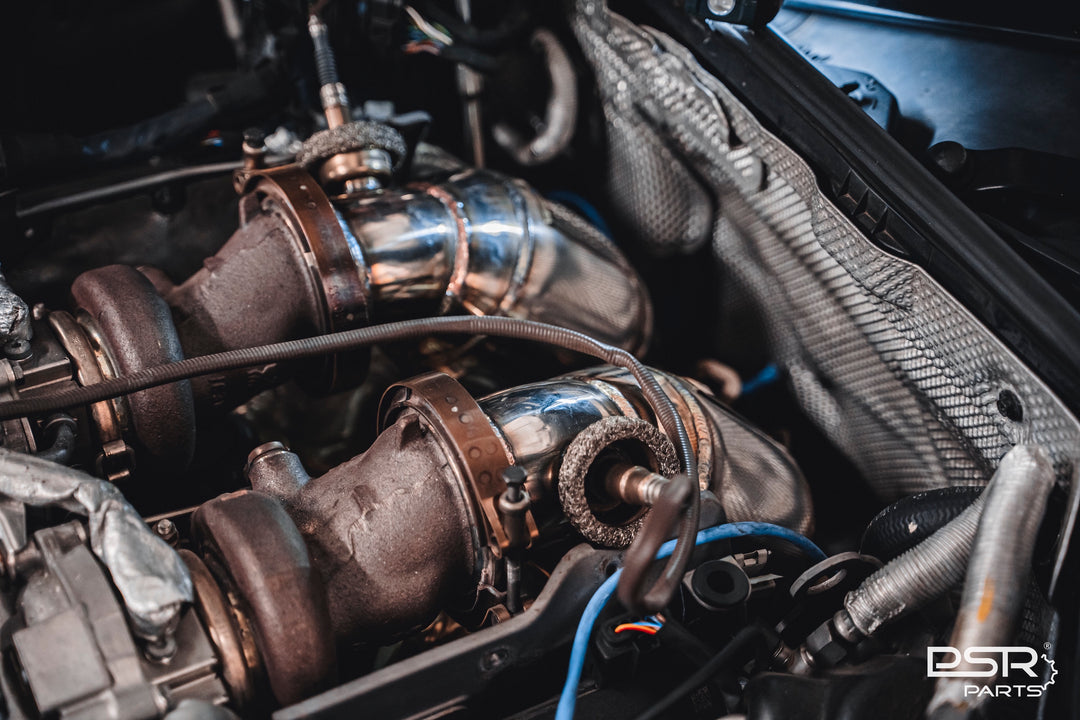 DCE Parts - Mercedes-Benz W205 C63 AMG 4.0L Catless / High Flow Cat Downpipe