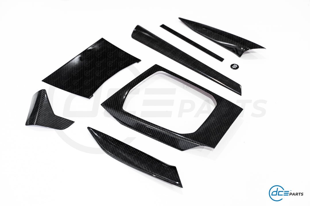 BMW G20 G21 3 Series Carbon Fibre Dashboard Gear Surround Interior Trim G20 G21 (2019+)
