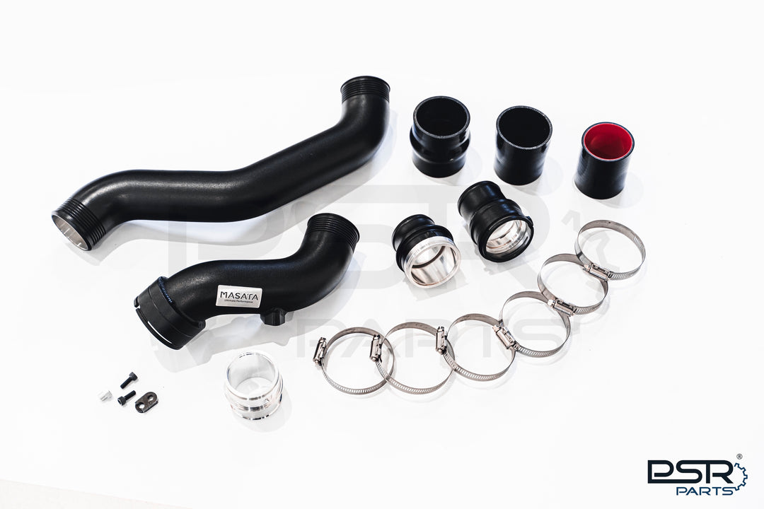 Masata BMW N47S E81 E82 E87 E88 123d Aluminium Chargepipe & Turbo to Intercooler Pipe