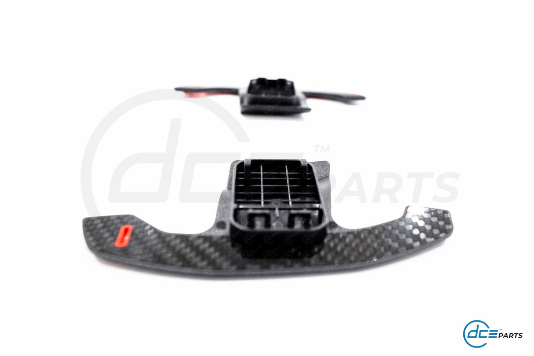 DCE Parts - BMW/MINI F & G-Series Shifter Paddles Red (F30 F32 F33 F80 F82 F87 - F40 F44 G20 G21 G22 G23 G26 G80 G82 G42 G30 G31 F90)
