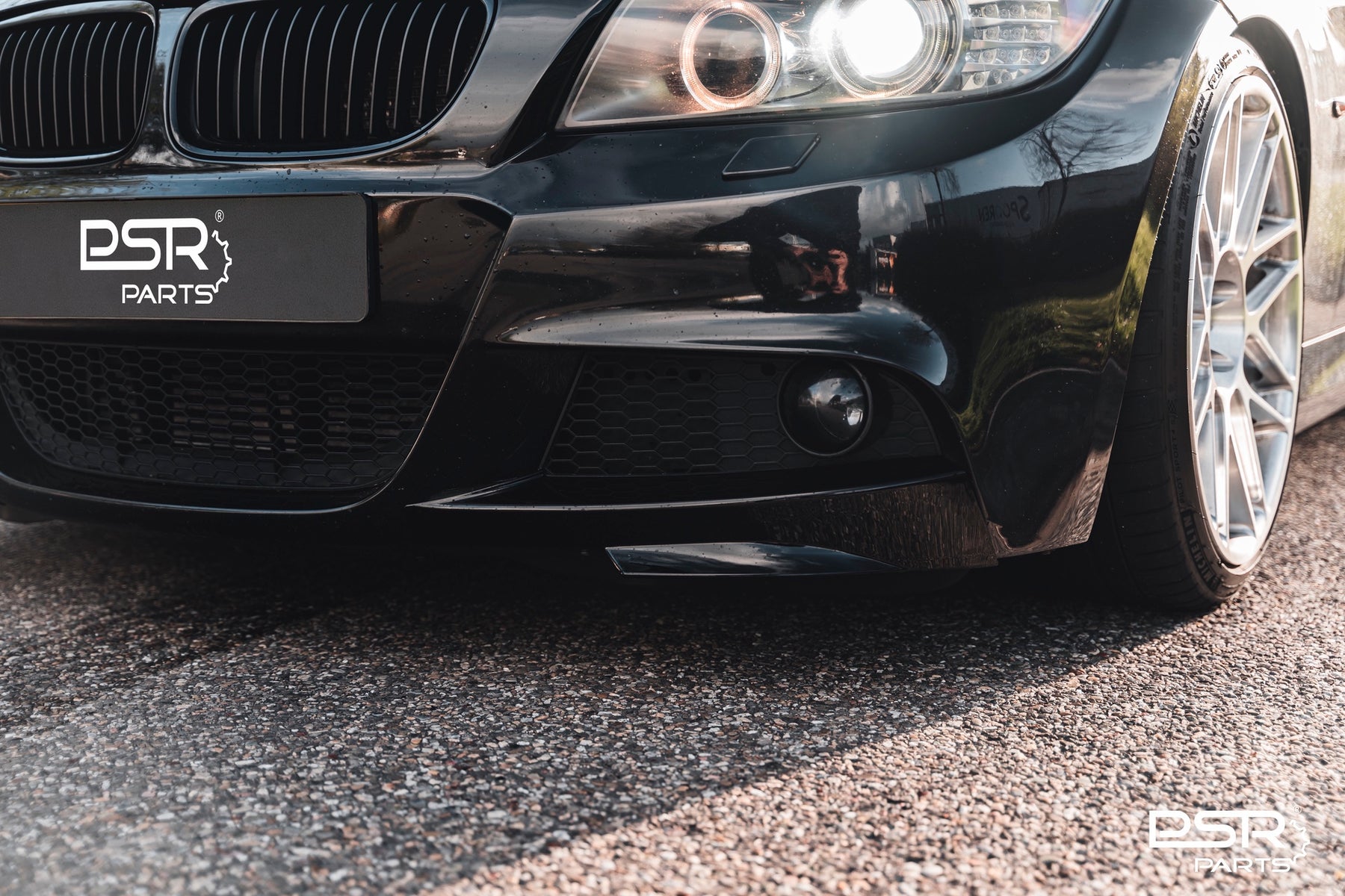 Original BMW E90, E91 M-Stoßstange M-Technik in Schwarz-Metallic TOP : Biete