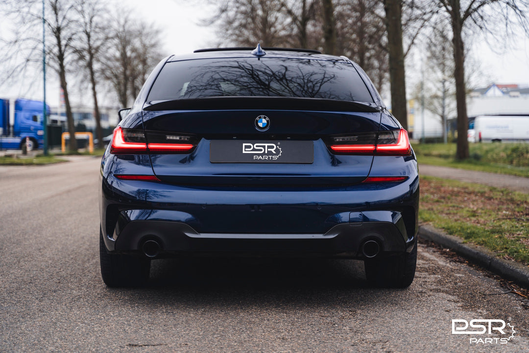 PSR Parts - Carbon Fibre Performance MP Style High Kick Ducktail Rear Spoiler for BMW 3 Series & M3 (2019+, G20 G80)