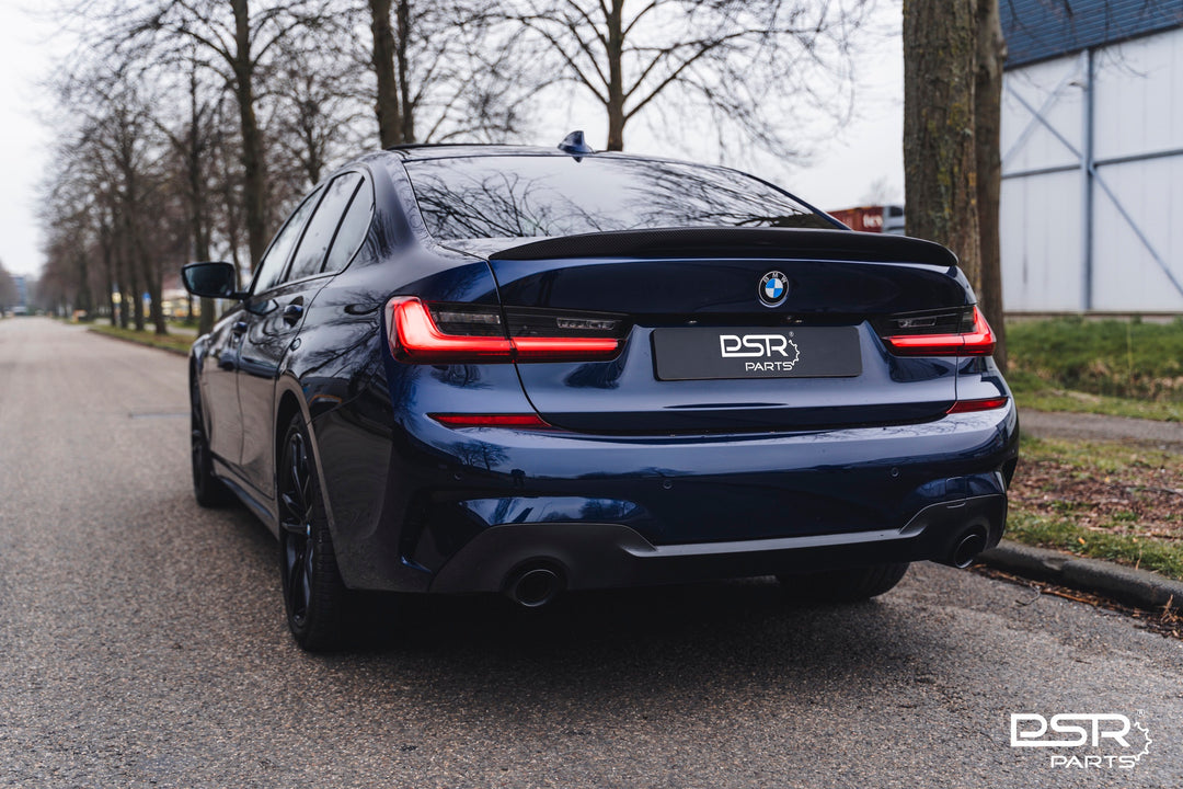 PSR Parts - Carbon Fibre Performance MP Style High Kick Ducktail Rear Spoiler for BMW 3 Series & M3 (2019+, G20 G80)
