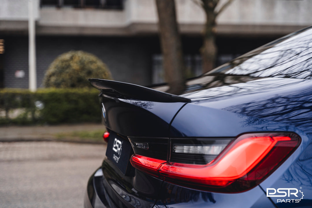 PSR Parts - Carbon Fibre Performance MP Style High Kick Ducktail Rear Spoiler for BMW 3 Series & M3 (2019+, G20 G80)