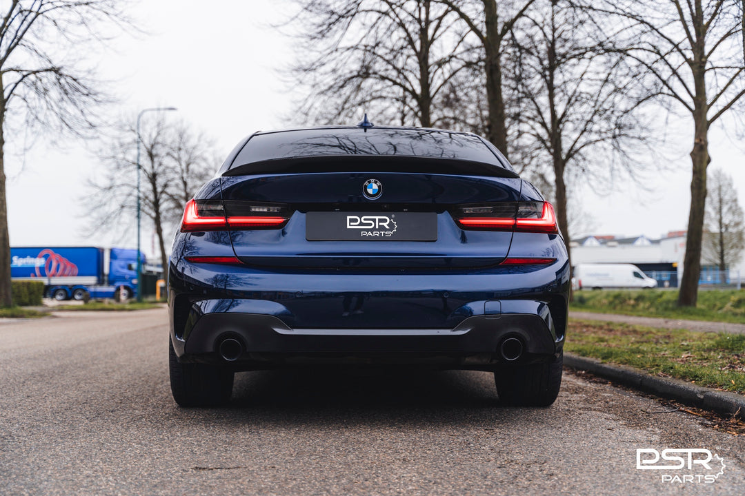 PSR Parts - Carbon Fibre Performance MP Style High Kick Ducktail Rear Spoiler for BMW 3 Series & M3 (2019+, G20 G80)