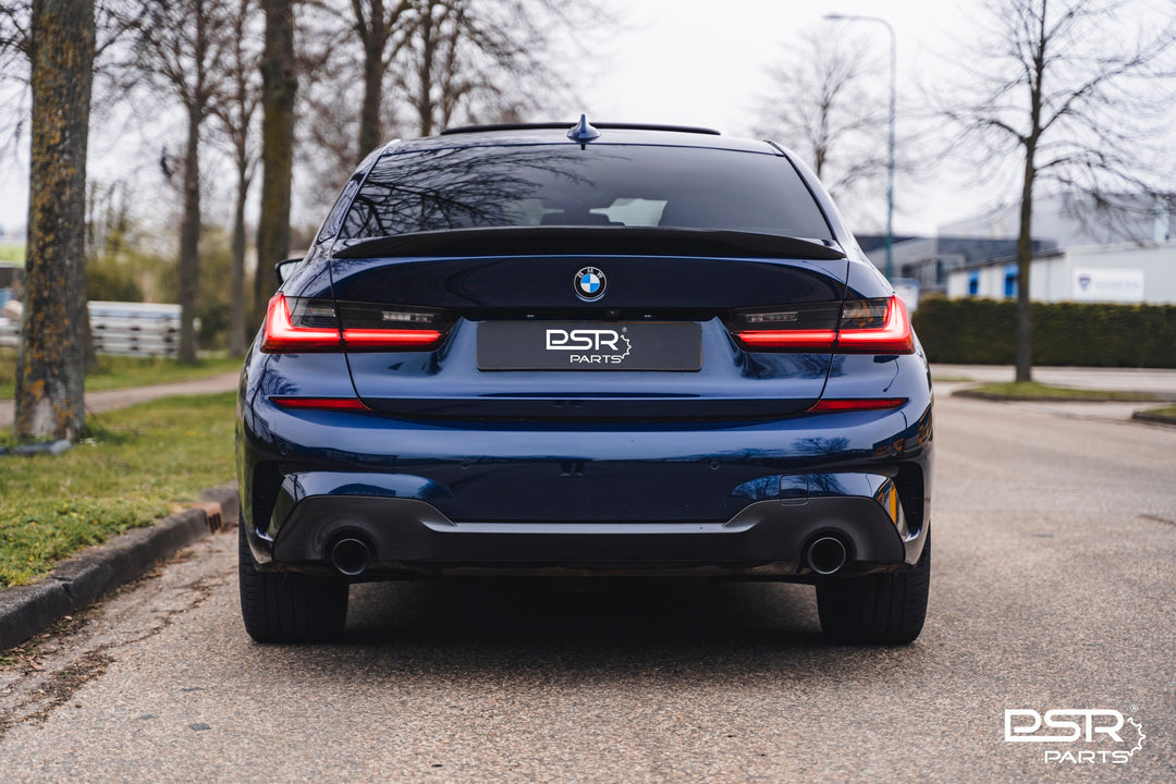 PSR Parts - Carbon Fibre Performance MP Style High Kick Ducktail Rear Spoiler for BMW 3 Series & M3 (2019+, G20 G80)