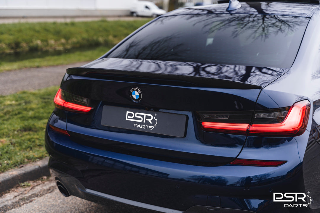 PSR Parts - Carbon Fibre Performance MP Style High Kick Ducktail Rear Spoiler for BMW 3 Series & M3 (2019+, G20 G80)