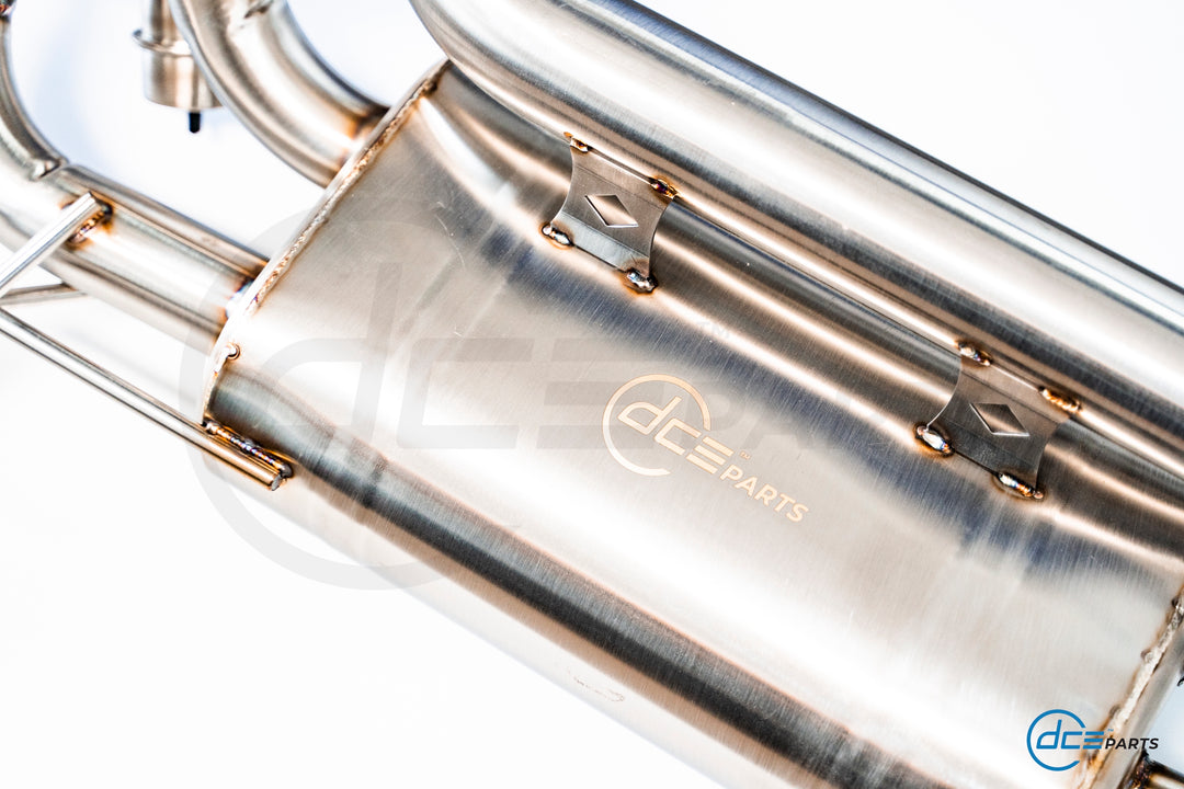 DCE Parts - BMW G20 G21 330e Catback Axleback Slip On Valvetronic Exhaust Rear Muffler