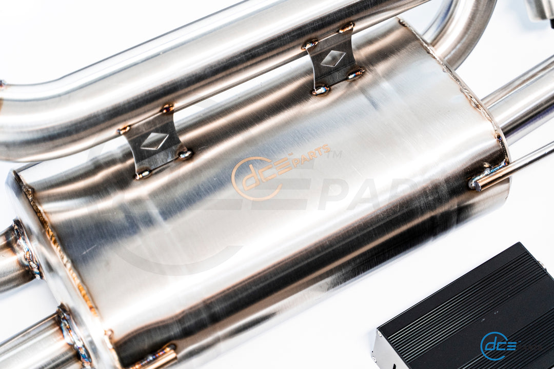 DCE Parts - BMW G20 G21 330e Catback Axleback Slip On Valvetronic Exhaust Rear Muffler