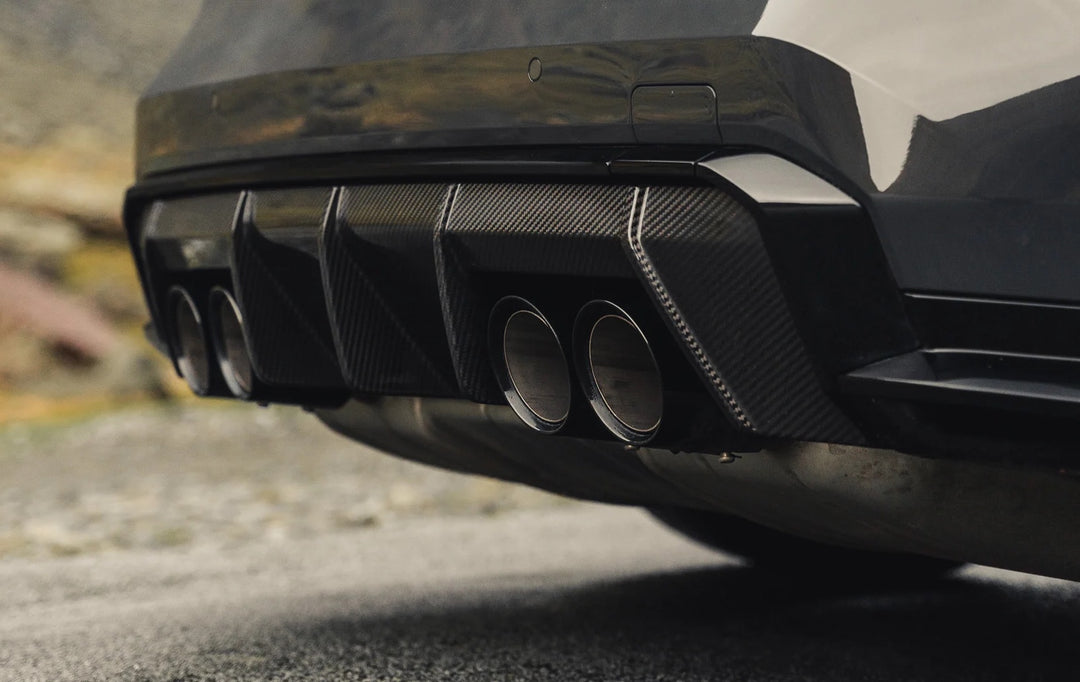 BMW G80 G81 M3 & G82 G83 M4 Carbon Fibre M Style Rear Diffuser
